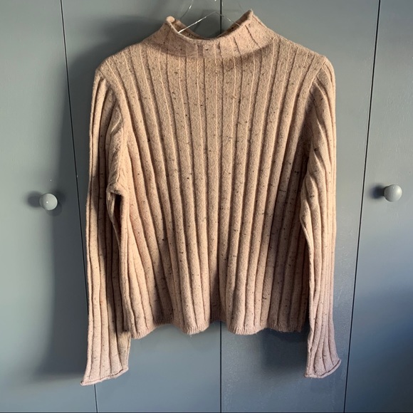 NWT Madewell Evercrest Blush Turtleneck Sweater - Picture 6 of 6